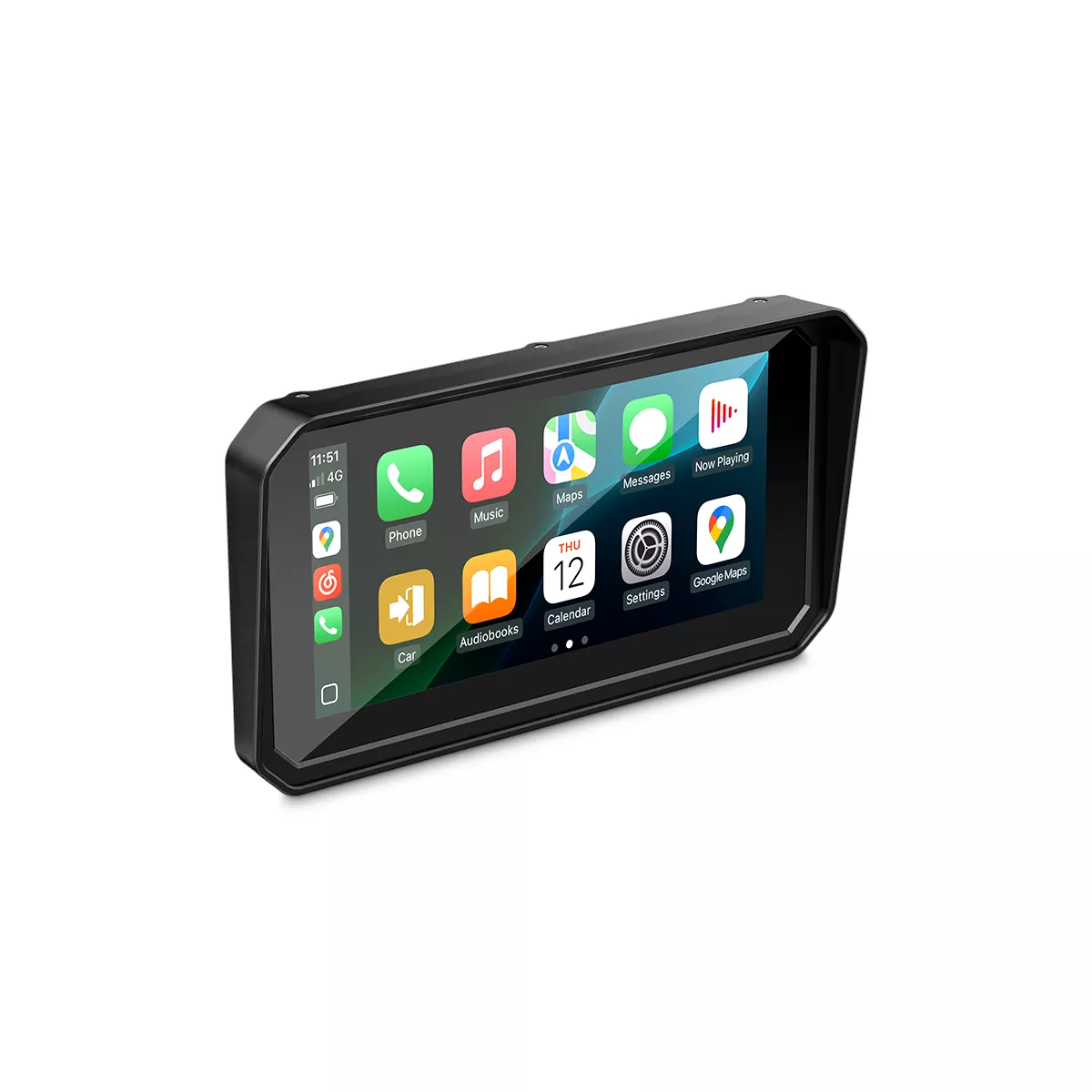 Motorcycle CarPlay with Dash Cam